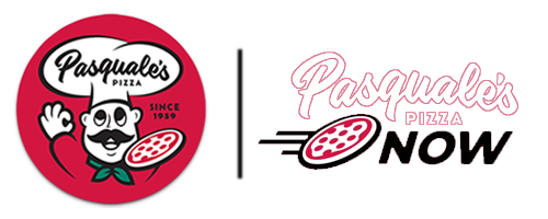 Pasquale's Pizza logo - home of authentic pub-style pizza since 1959